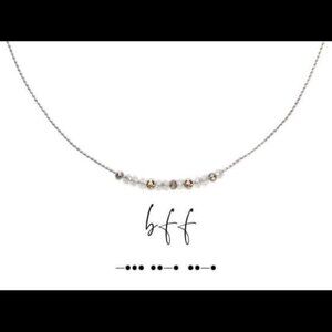 NWOT Morse Code BFF Premier Designs Necklace